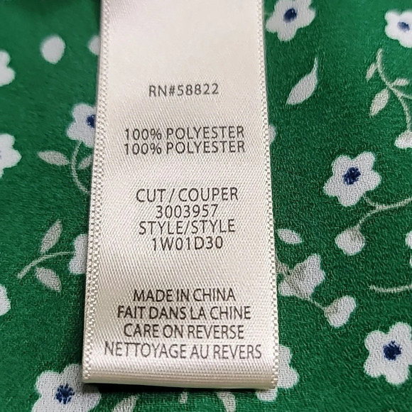 Max Studio Green Blouse Size 1X - Picture 8 of 9